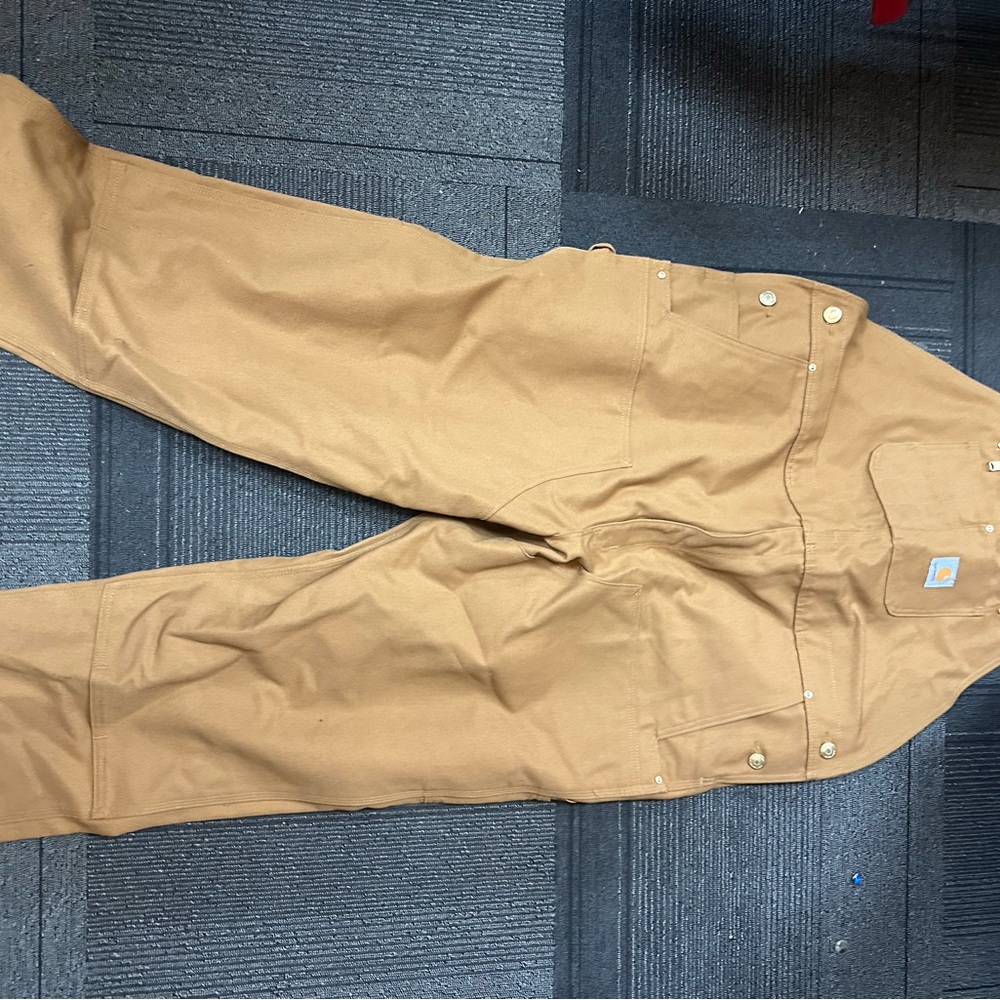 Relaxed fit carhartt overalls